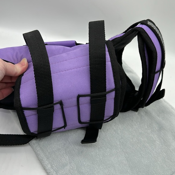 Outback Jack Aussie Life Jacket for Small Dog-Color Light Lavender Purple - Picture 8 of 13